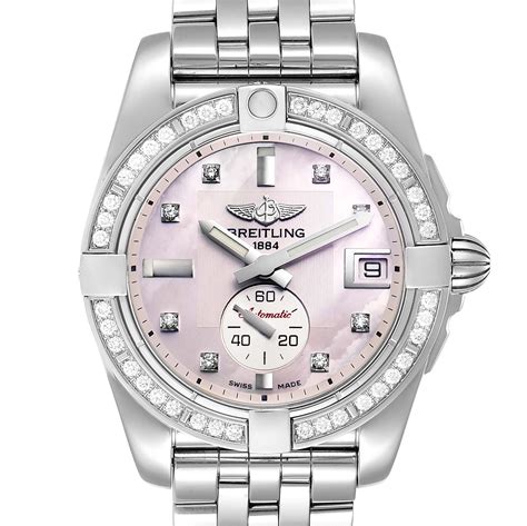 breitling galactic 36 ladies watch with diamonds